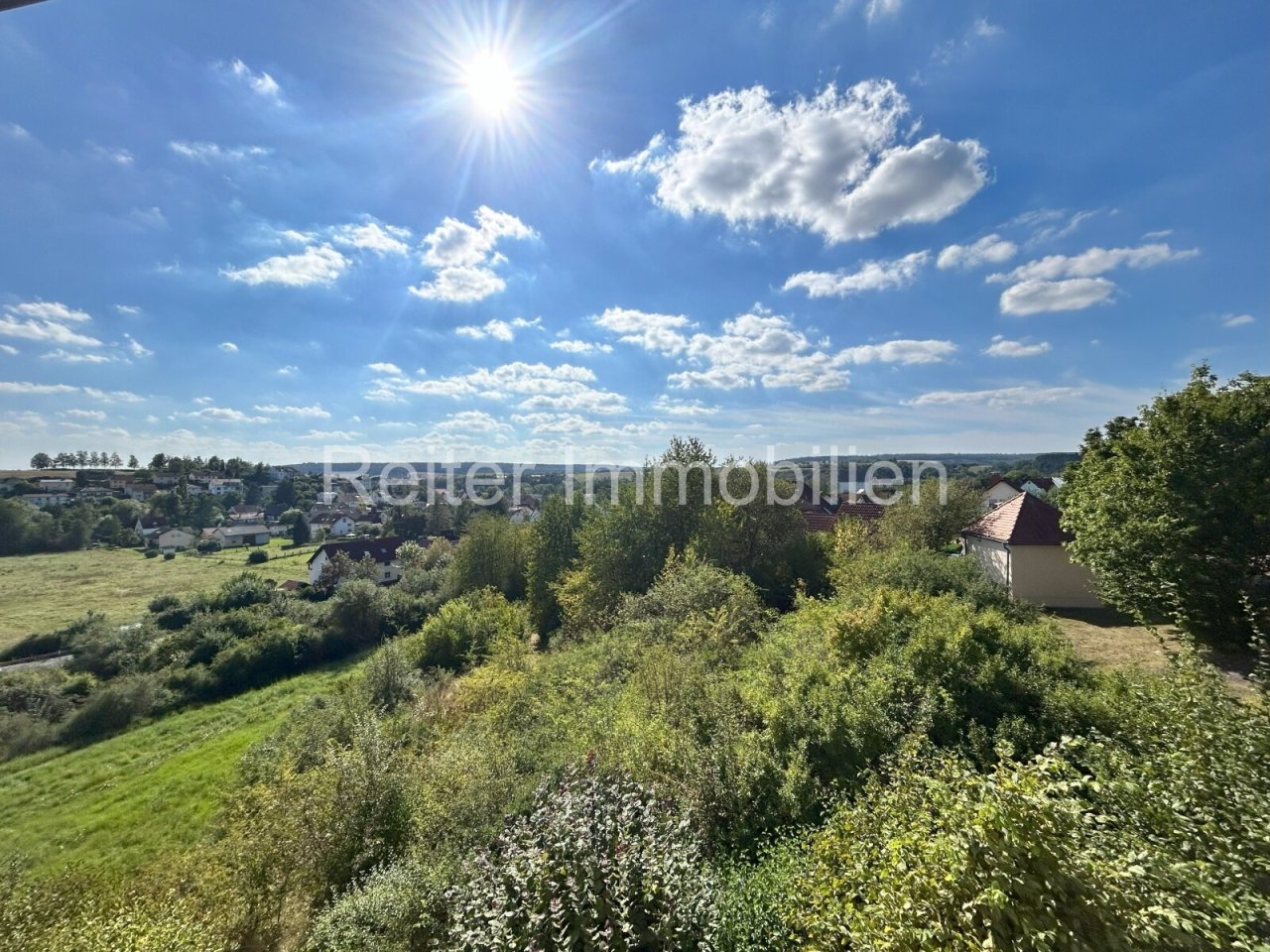 traumhafter Ausblick vom Balkon